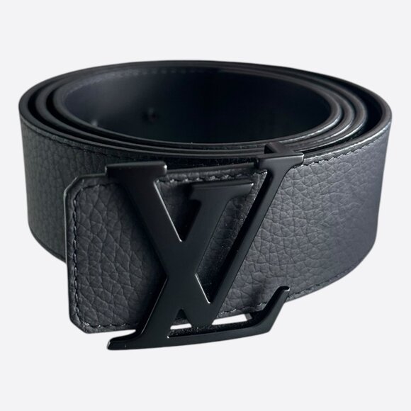 Louis Vuitton Black Taurillon Monogram Reversible Belt - Picture 1 of 3